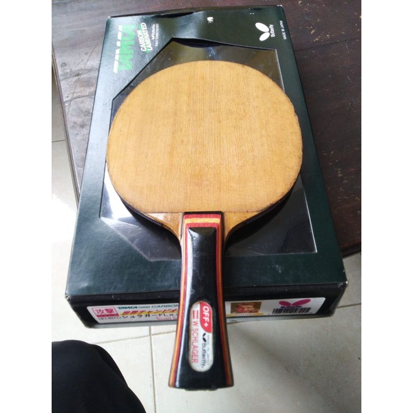 Terlangka Blade Butterfly pingpong Schlager off+ OLD tanpa no seri
