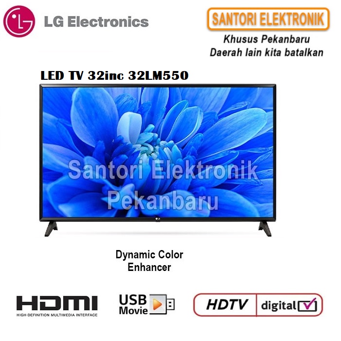 LED TV 32 INC LG 32LM550 PEKANBARU