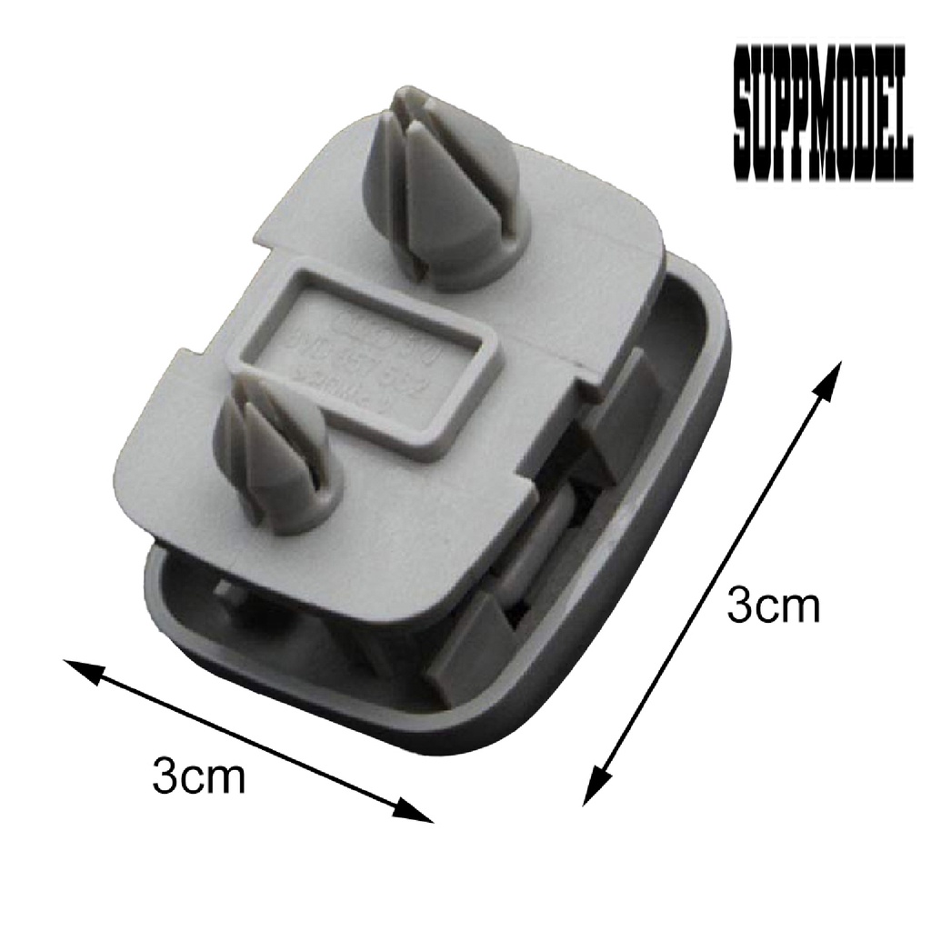 2 Pcs Klip Sun Visor Mobil Bahan ABS Tahan Lama 8E0857562A for Audi A1 2011-2015