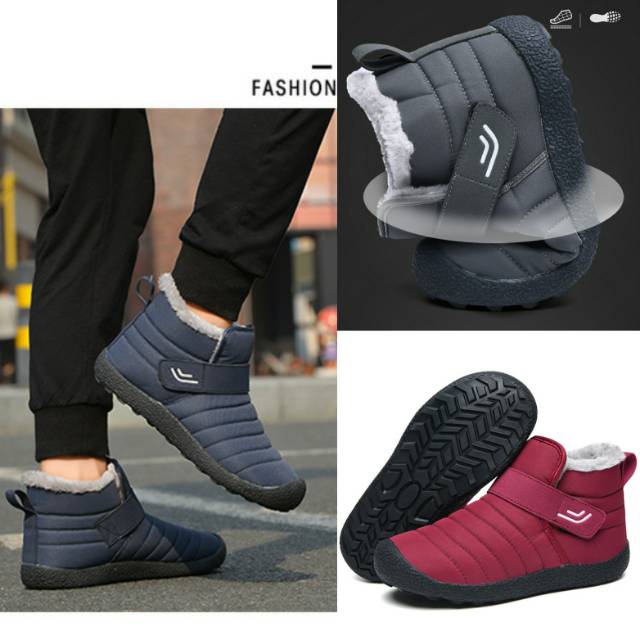 Sepatu Boots Musim Dingin / Winter Snow Boots Thermal 12