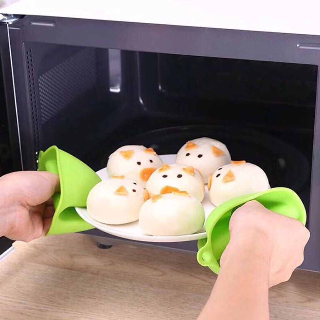 ❤GTB❤ Sarung Jari Oven Anti Panas Clip Pelindung Tangan Dapur Import Murah R467
