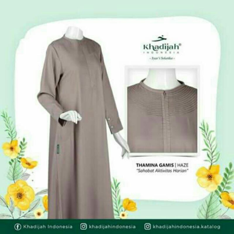 Thamina gamis Khadijah Indonesia