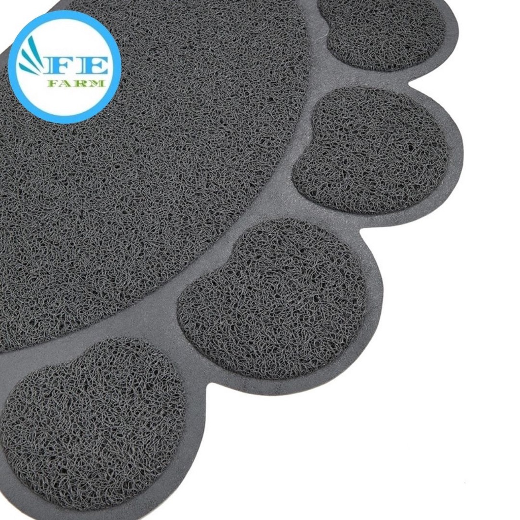 Keset Kaki Karpet Kucing Alas Kandang Pasir Kotoran Kucing Anjing / Paw Cat Litter Mat Tebal dan Cepat Meresap FEFARM