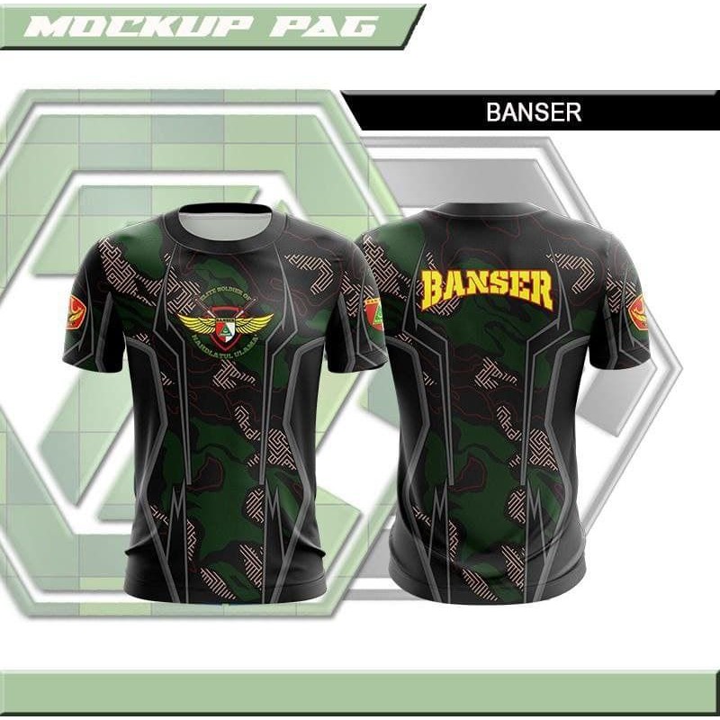 BISA COD KAOS JERSEY BANSER