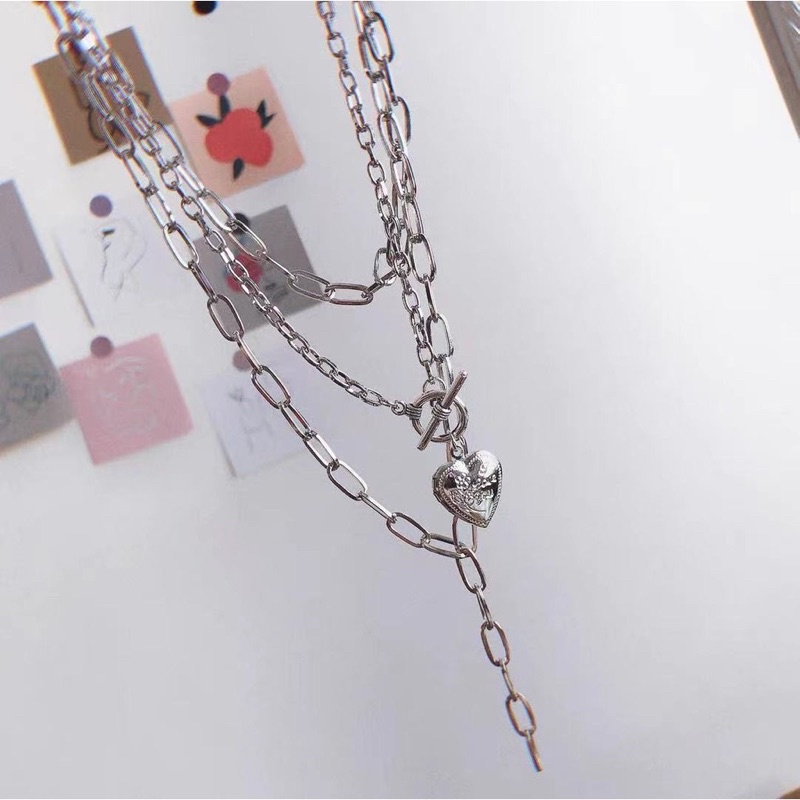 KOREAN NECKLACE KALUNG RANTAI KOREA IMPOR