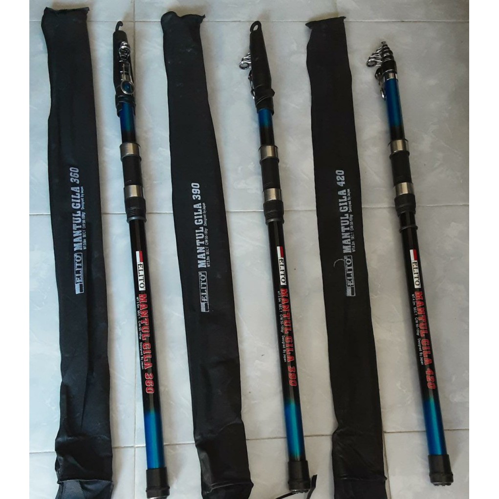 Joran Surf / pasiran elito Mantul Gila 420, 390 dan 360