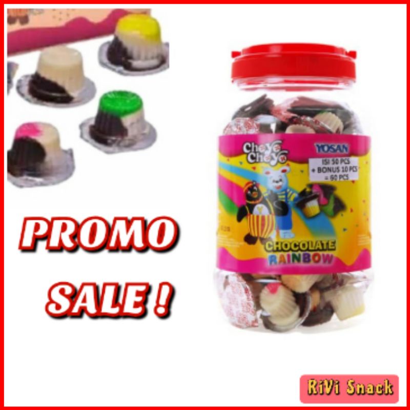 BIJIAN CHOYO CHOYO CUP COKLAT RAINBOW YOSAN COKLAT JADUL