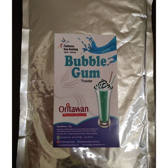 

Bubble Gum Powder