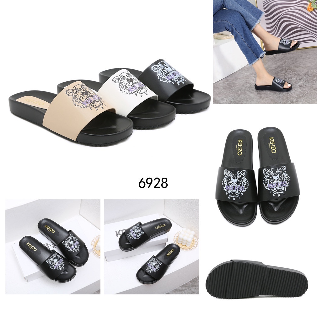 K Tiger Slide Sandals #6928