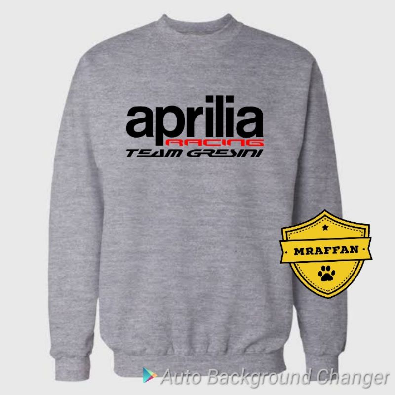 Sweater - Pria - Sweatshirt - Switer - Baju Hangat - Aprilia - gresini - racing - motorsport