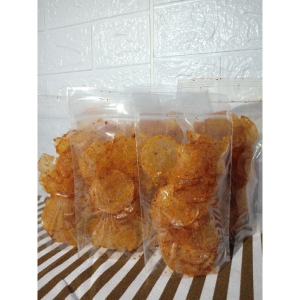 

kripca kripik kaca/beling pedas 25gr