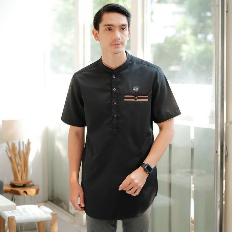 Koko Kurta Dewasa Terbaru Baju Muslim Pria Murah Bahan Katun Toyobo Polos