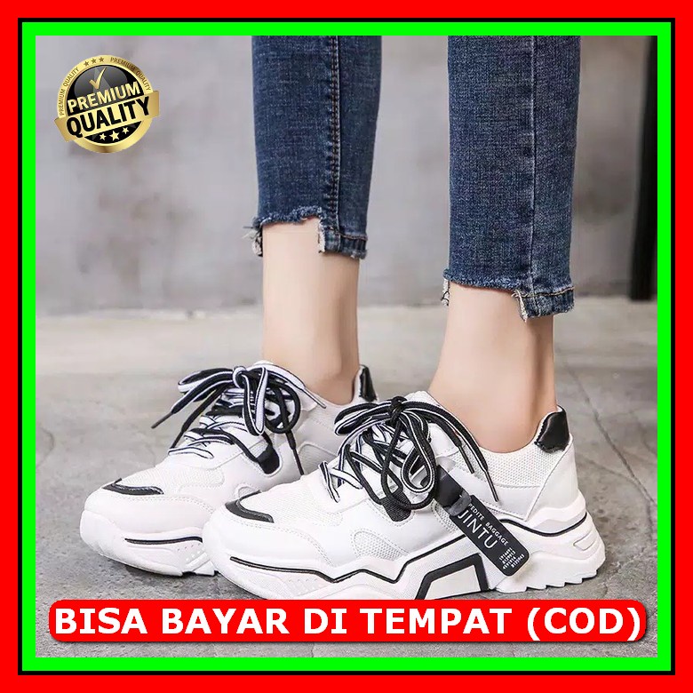 Sepatu Sneakers Wanita Import | Sepatu Snakers Chunky Pria Wanita SI980 Sepatu Sneakers Jintu 99