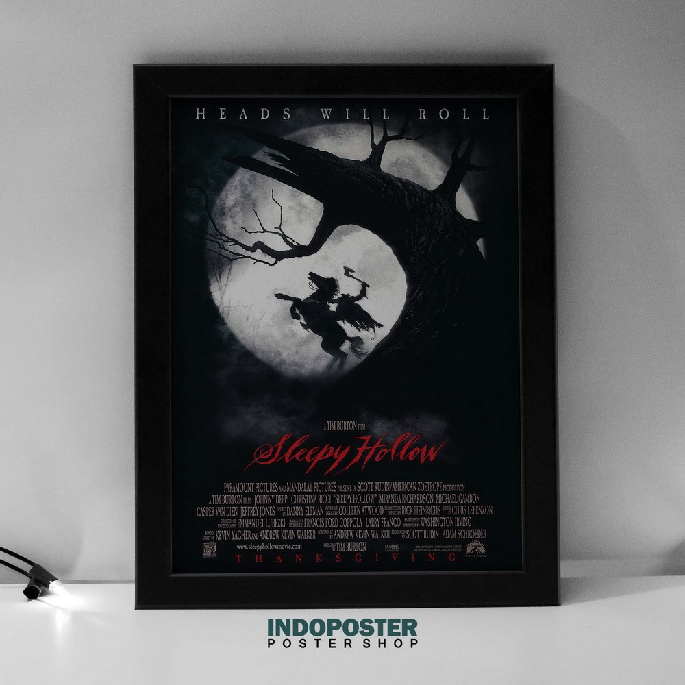 Poster Film Tim Burton Sleepy Hollow A2 60X40cm