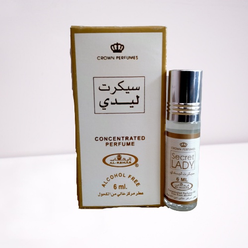 Parfum Al Rehab SECRET LADY 6ml Roll on import from saudi arabia