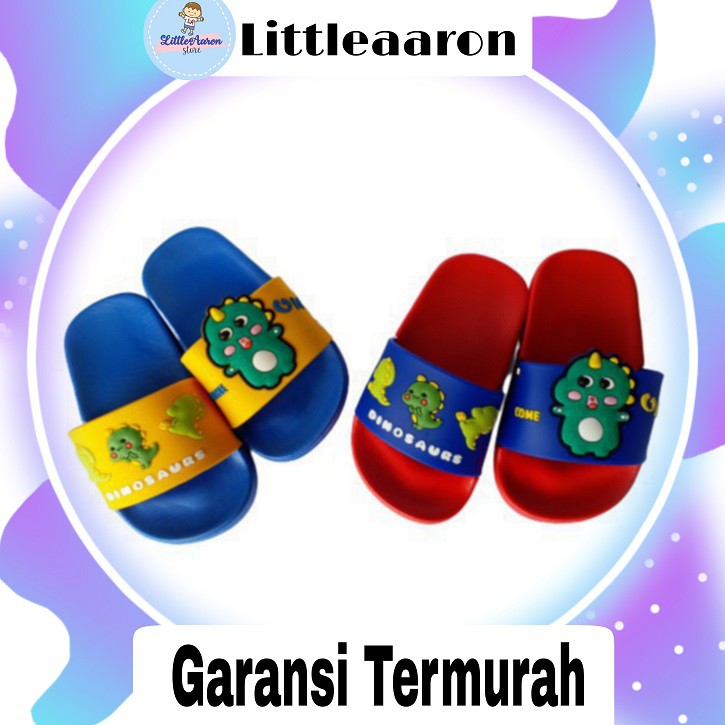 LittleAaron SANDAL TRIPLEDINO Sandal Anak Selop Karet Import Berkualitas 1-8 Tahun Sport Termurah Sendal Bayi Anak Cewek Cowok