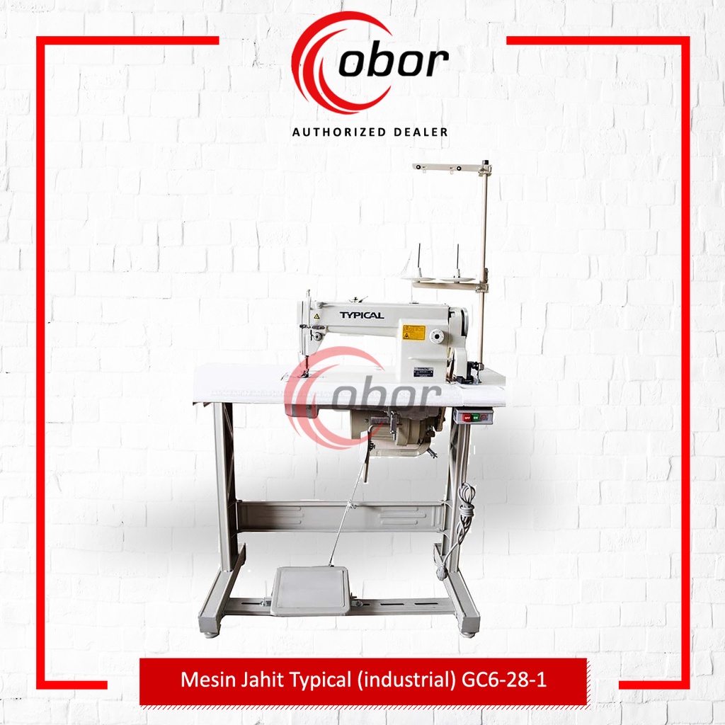 TYPICAL GC 6-28-1 Mesin Jahit Jahit Lurus Industrial GC6281/ GC6 28