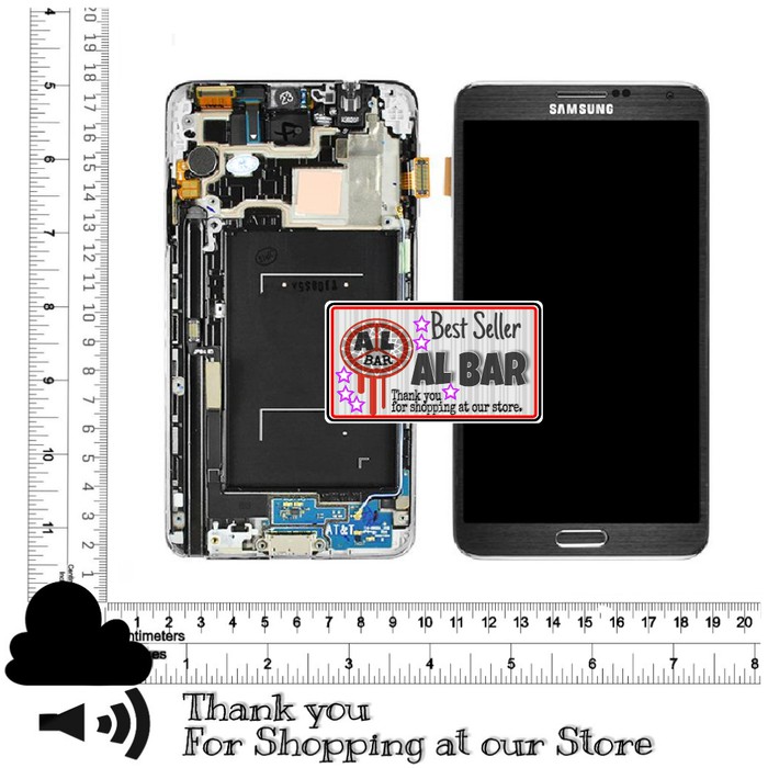 Jual  LCD Touchscreen Samsung Galaxy Note 3 5,7 SM-N9005 N9006 N900 Original