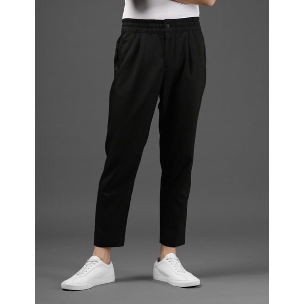 HEYMALE - EXDE RELAX PANTS BLACK 32