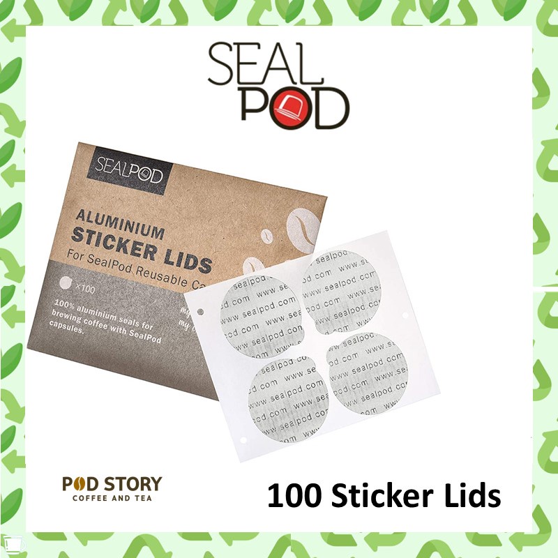 

SealPod - Reusable Nespresso Capsule - Sticker Lids