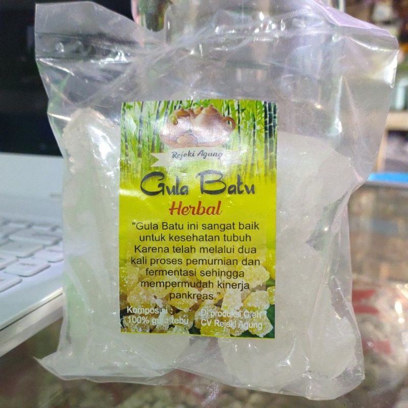 

Gula Batu Kristal Putih Kemasan 1/4 Kg