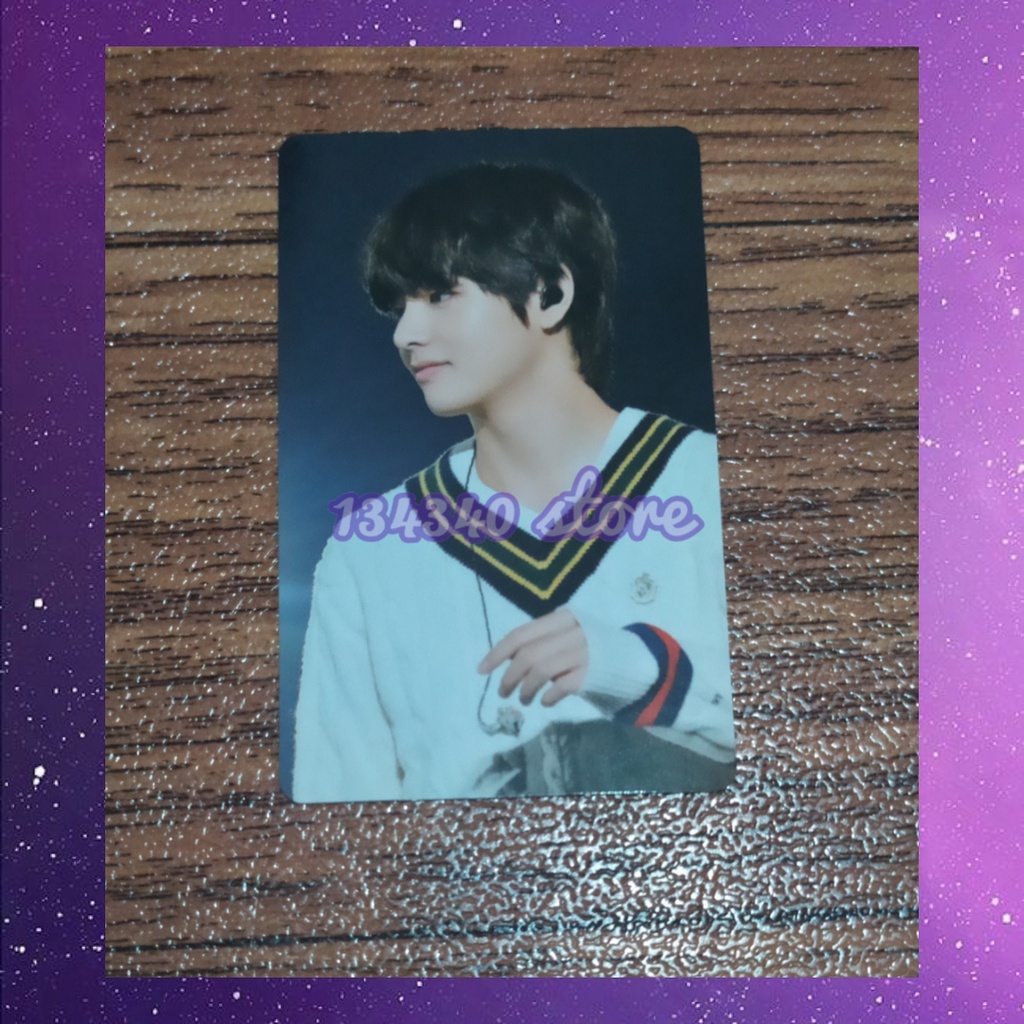 BTS FAN MEETING / FM4 / FM 4 JAPAN DVD OFFICIAL TAEHYUNG PC / PHOTOCARD