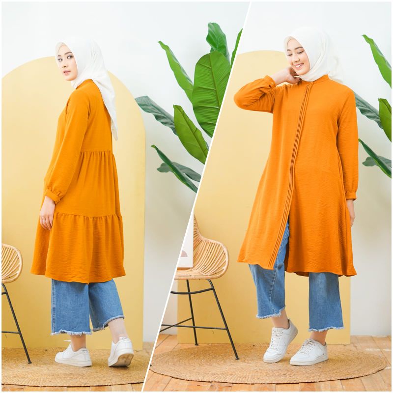 Long tunik Merisa by blif - long tunik termurah