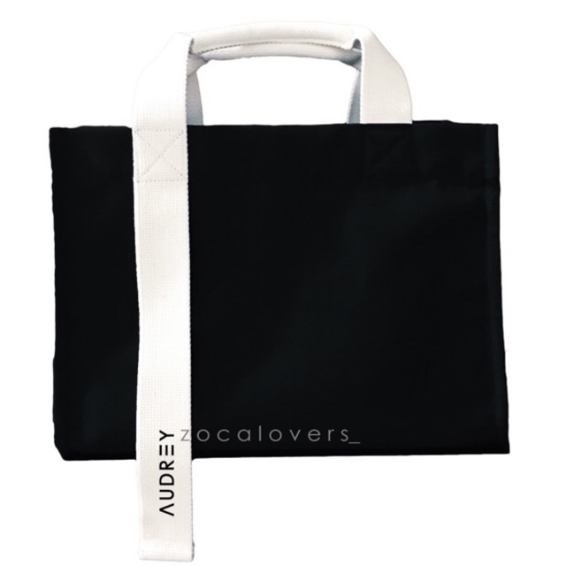 Tas Kanvas Selempang Strap WATERPROOF (FREE CUSTOM NAMA)