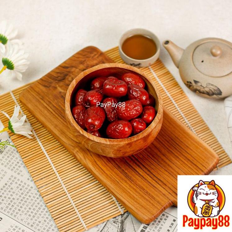 

Spesial--ANGCO GRADE SUPER / ANG CO / HONG ZAO / KURMA MERAH / DRIED DATES 500 gram