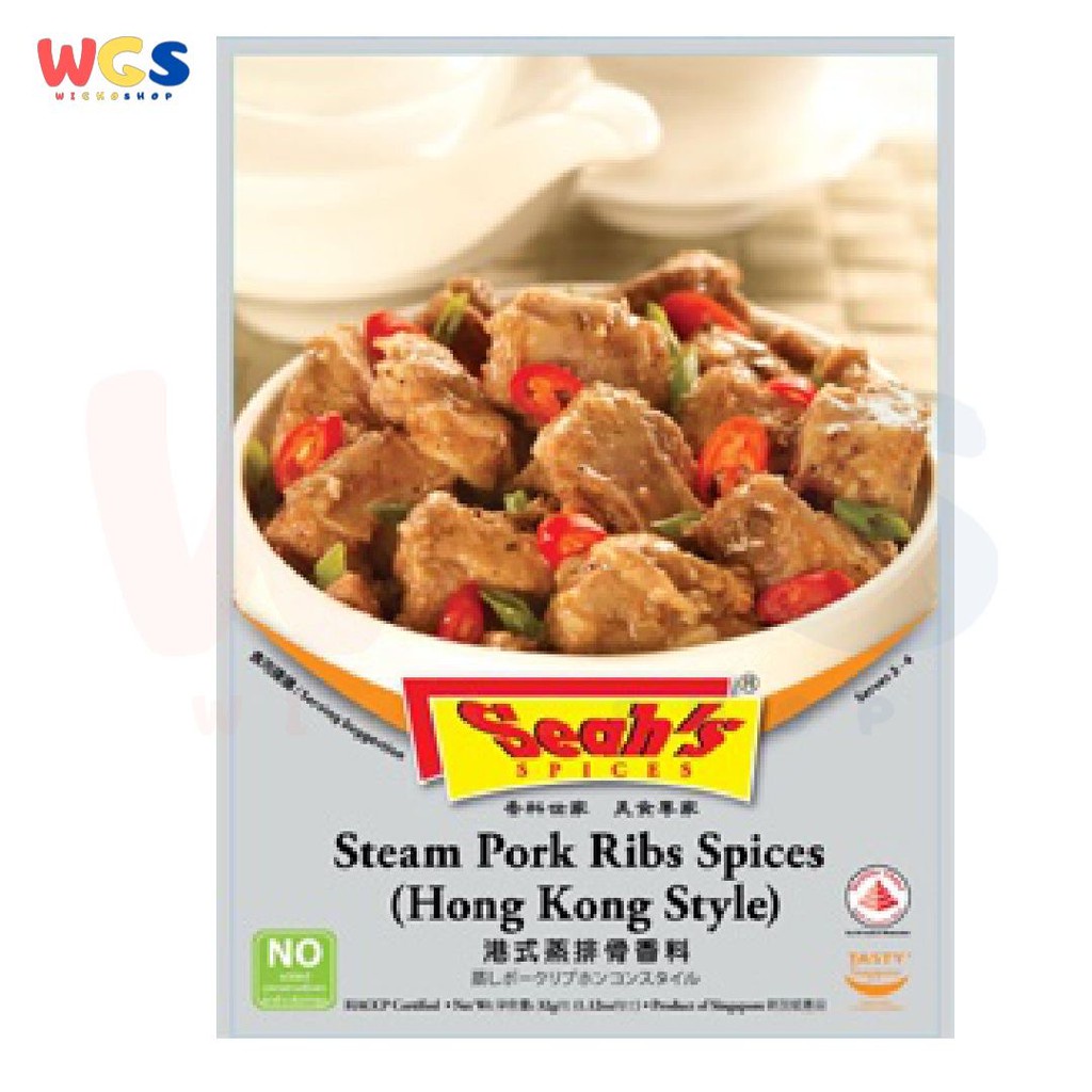 Seah's Steam Pork Ribs Spices Hongkong Style 32g - Bumbu Daging