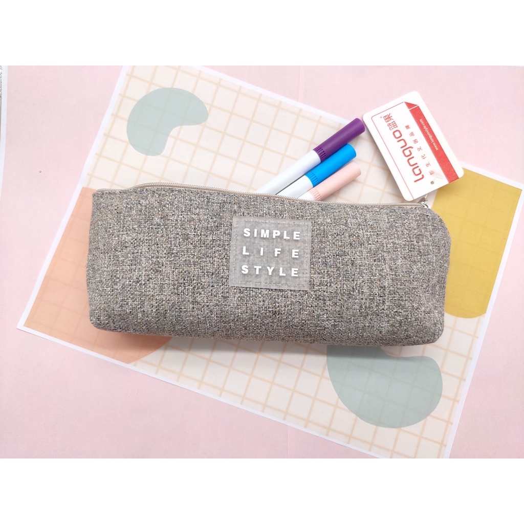 

Pencase / Tempat Pensil Linen Rami LG-11724 - SHAGB