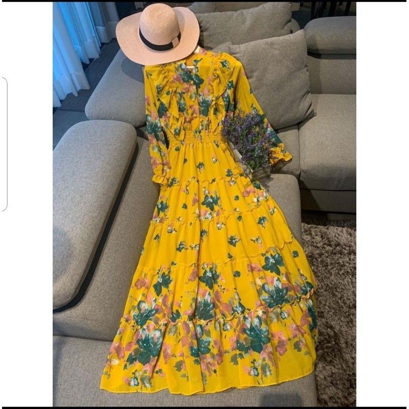 Gamis Ceruty import//Lilac