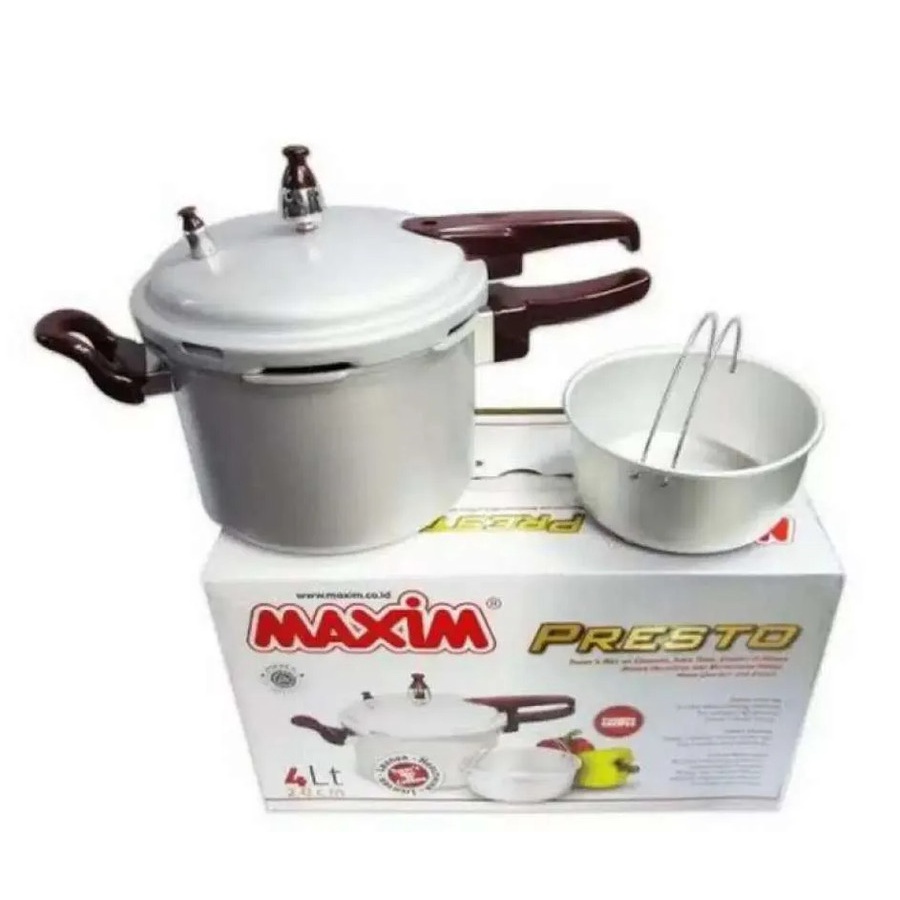 MAXIM Panci Presto 20 Cm 4 Liter / Pressure Cooker