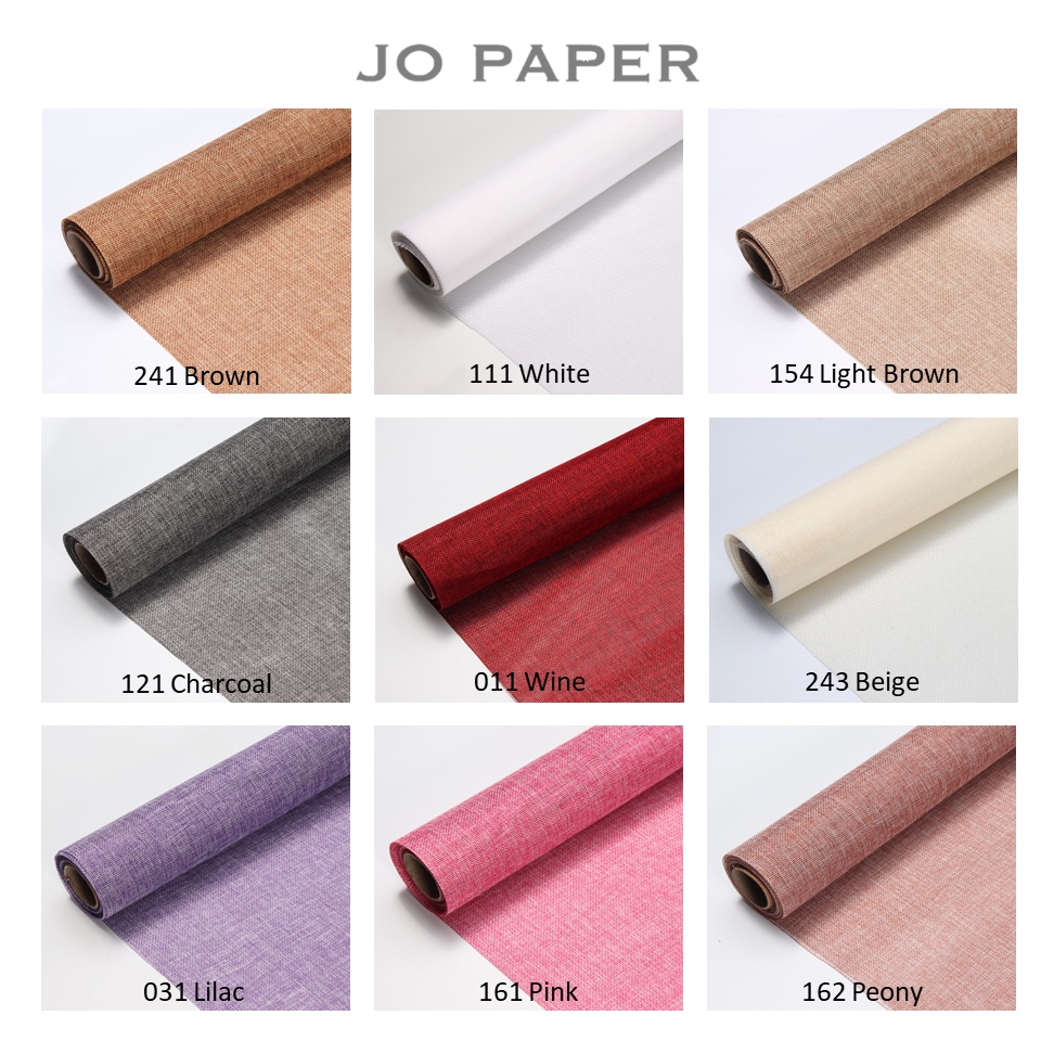 

Flower Wrapping Paper Jute Korea / Karung Goni / Mesh Roll / Kertas Buket Bunga Flst