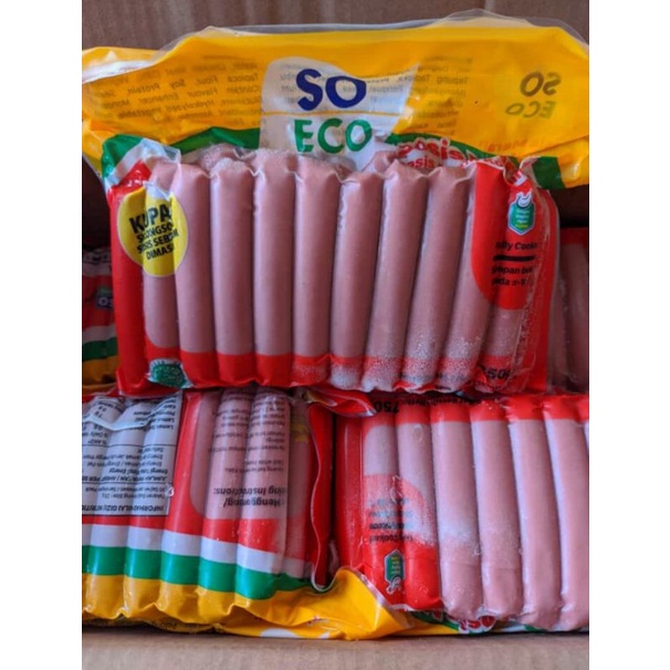 

Sosis so eco uk 750gr isi 30