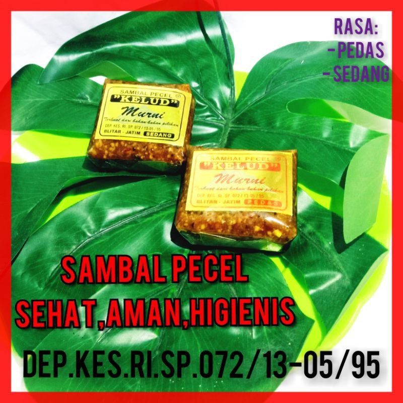 

Sambal Bumbu Pecel Kacang Tanah Sambel Pecel Pedas Higienis Sehat 100 Murah