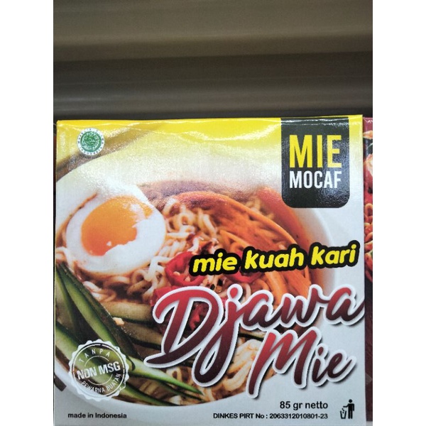 

mie kuah kari non MSG