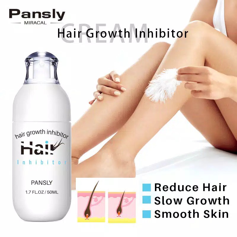 PANSLY Inhibits Hair Growth Whole Body Mencegah Pertumbuhan Rambut Tidak Iritasi