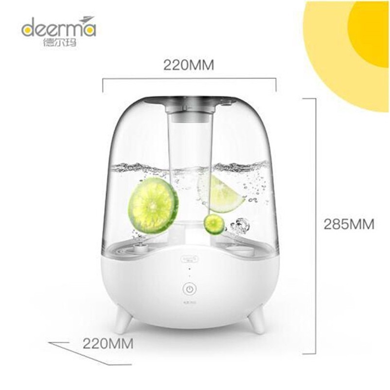 Deerma F325 Air Humidifier Diffuser Ultrasonic 5L Pelembab Udara