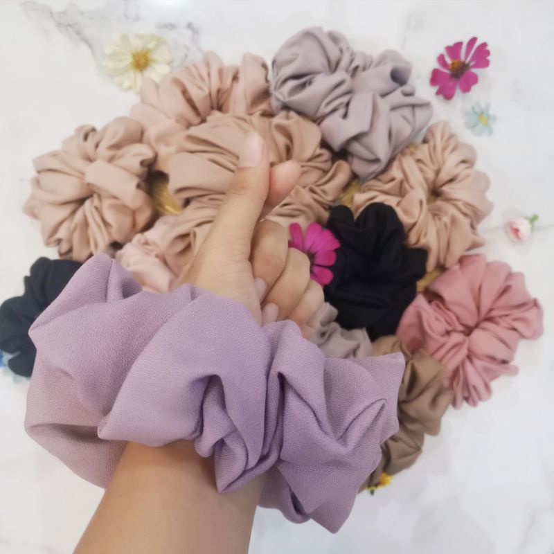 Scrunchie/ Ikat Rambut/ Cepol Hijab PREMIUM