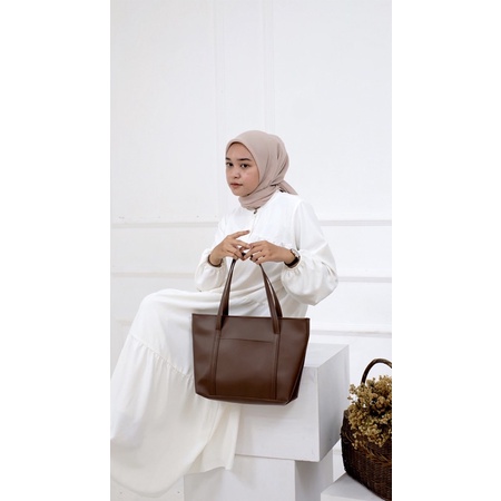 TOTEBAG / code Shopper Verina POCKET DEPAN