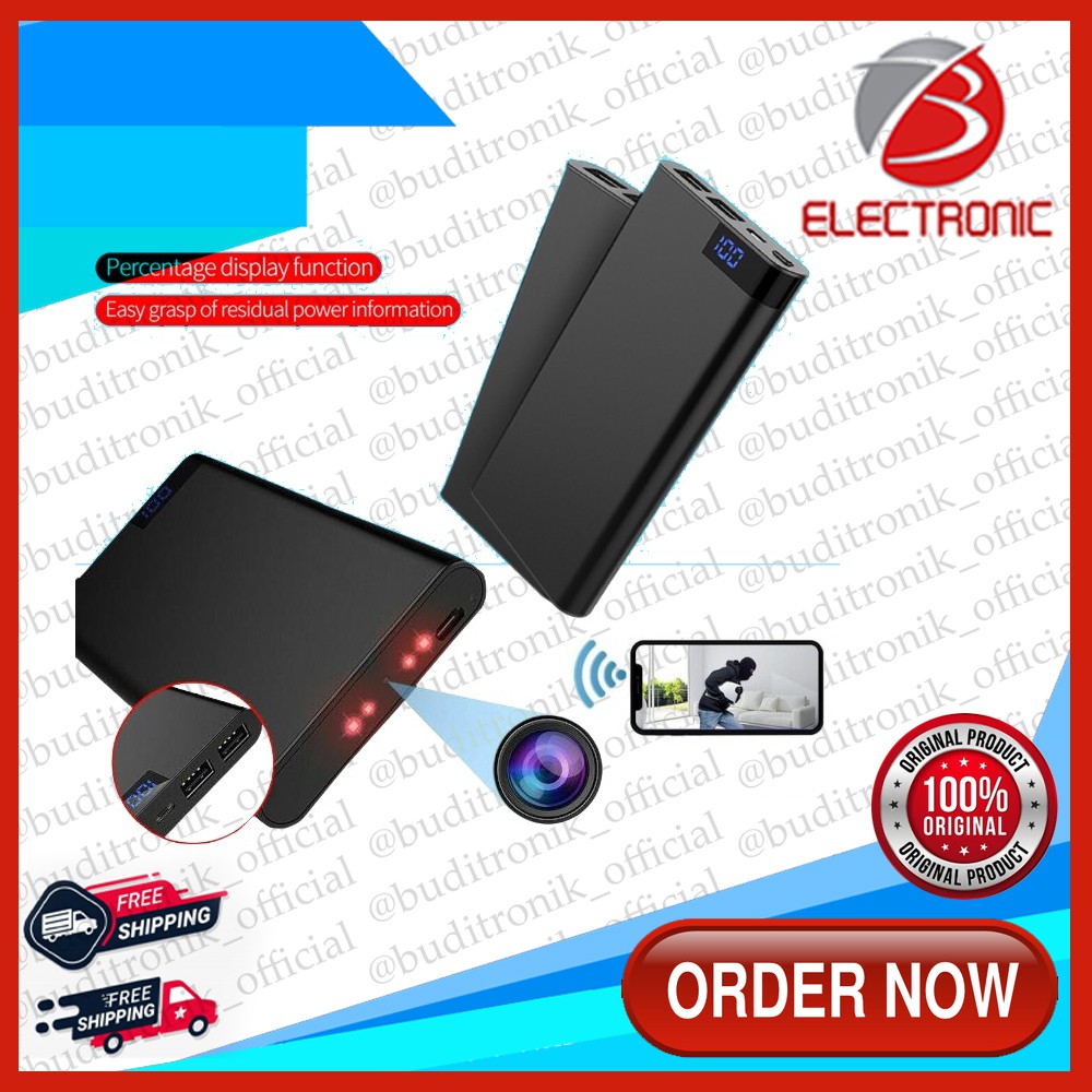 Ip Camera - Spy Camera Wifi Power Bank H11 HD1080P 4K - Hidden Kamera-3