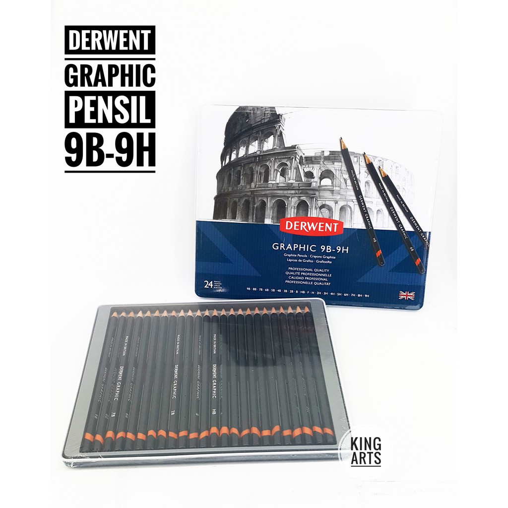 

Drawing Pencil Graphic 24 Tin Derwent