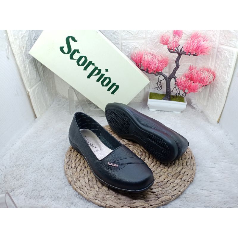 SEPATU WEDGES IMPORT WANITA SCORPION 6201