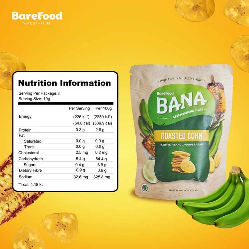 Barefood Bana - Banana Chips