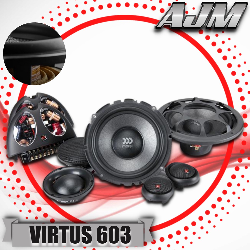 Speaker 3 Way MOREL VIRTUS 603 not CELLO not GROUND ZERO not HELIX