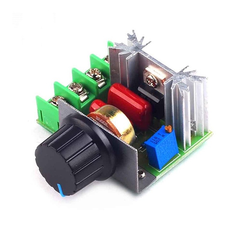 2000W SCR governor High-power electronic voltage regulator dimming speed and temperature220V