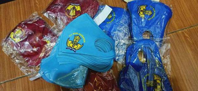 Masker Anak Sekolah Batik Dan Pramuka