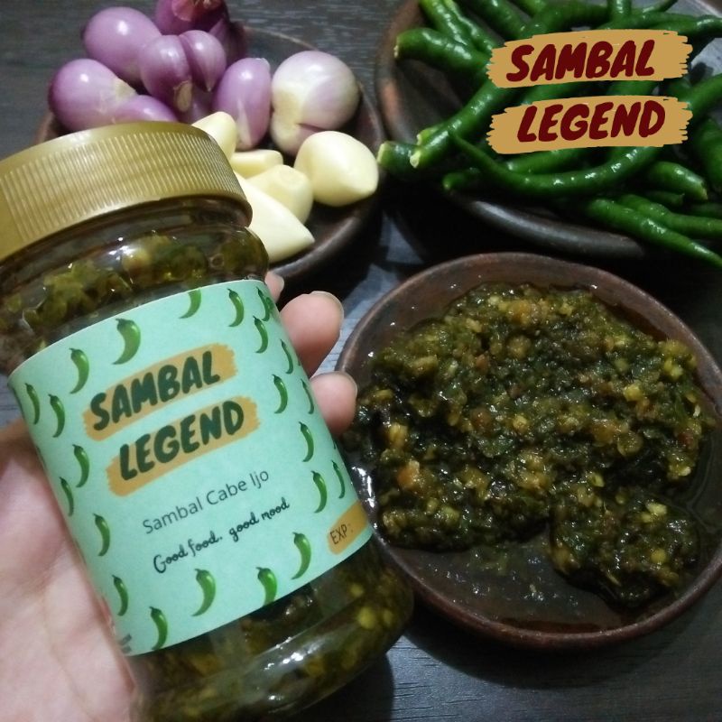 

SAMBAL IJO MAKNYUS BY SAMBAL LEGEND PEDAS GURIH MANTAP ASLI JOGJA