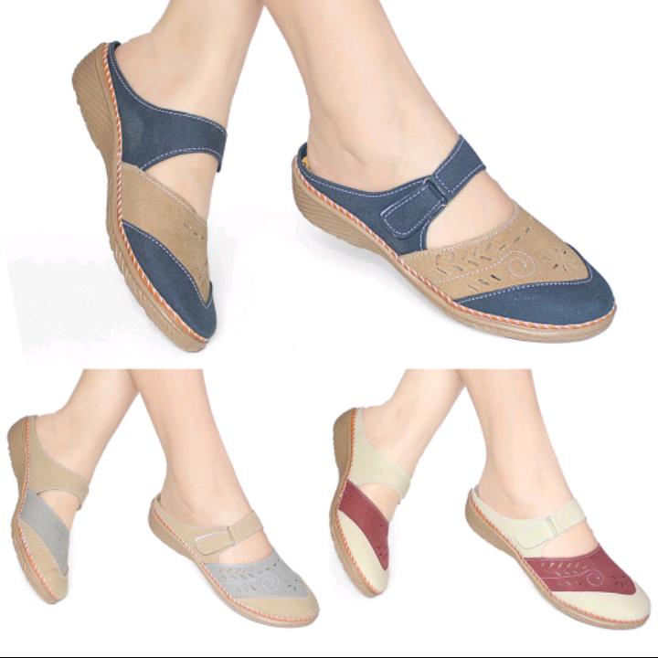 Sandal Wanita Slop / Selop Mules Murah SS01